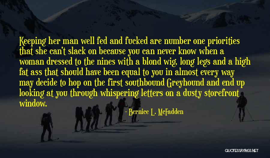 A Well Dressed Man Quotes By Bernice L. McFadden A Well Dressed Man Quotes By Bernice L. McFadden
