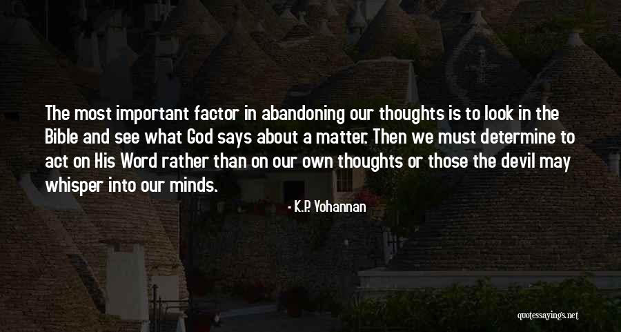 A Whisper Quotes By K.P. Yohannan A Whisper Quotes By K.P. Yohannan