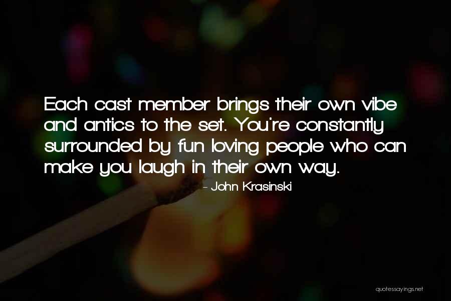 A Whole Vibe Quotes By John Krasinski A Whole Vibe Quotes By John Krasinski