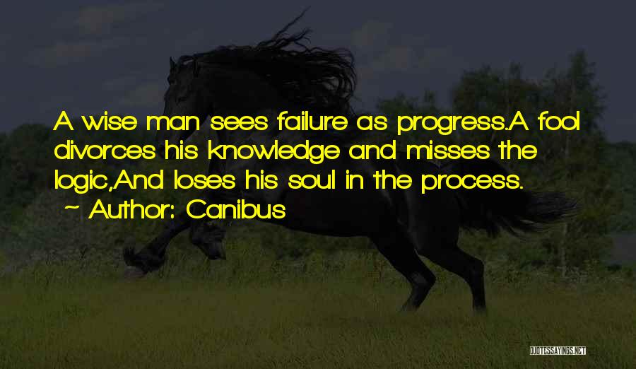 A Wise Man And A Fool Quotes By Canibus