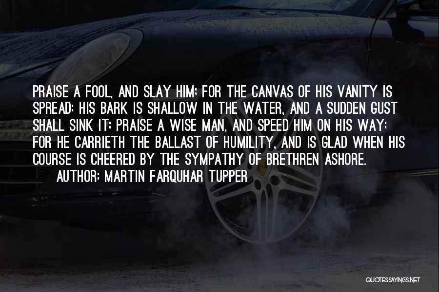 A Wise Man And A Fool Quotes By Martin Farquhar Tupper