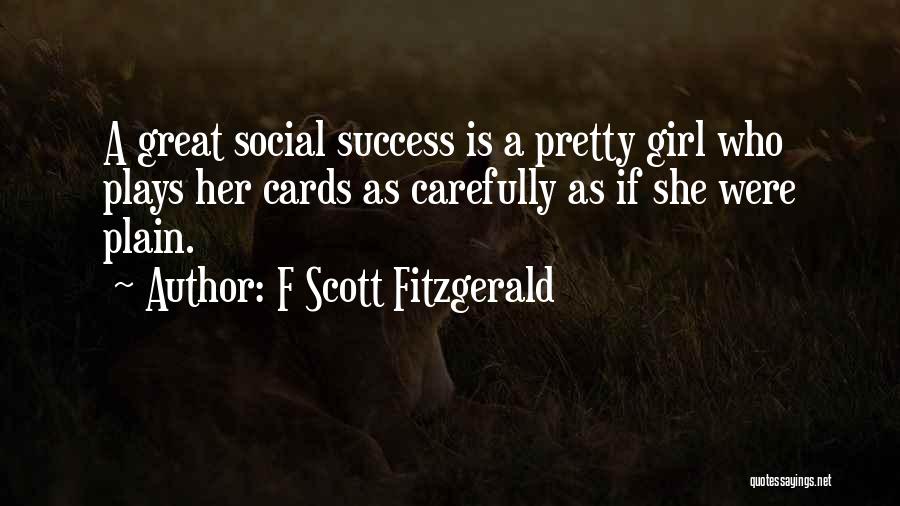 A Wish For Success Quotes By F Scott Fitzgerald