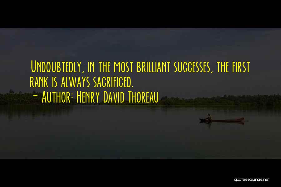 A Wish For Success Quotes By Henry David Thoreau