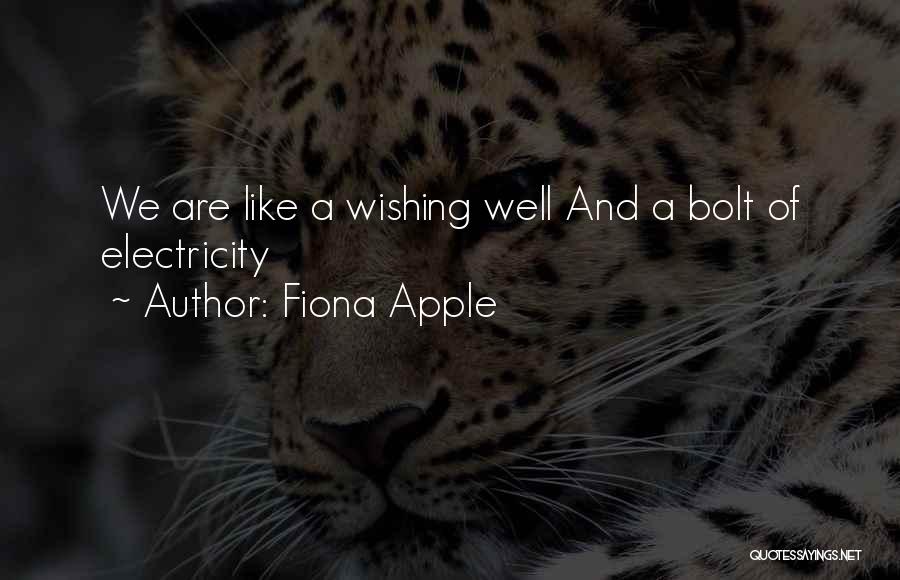 A Wishing Well Quotes By Fiona Apple