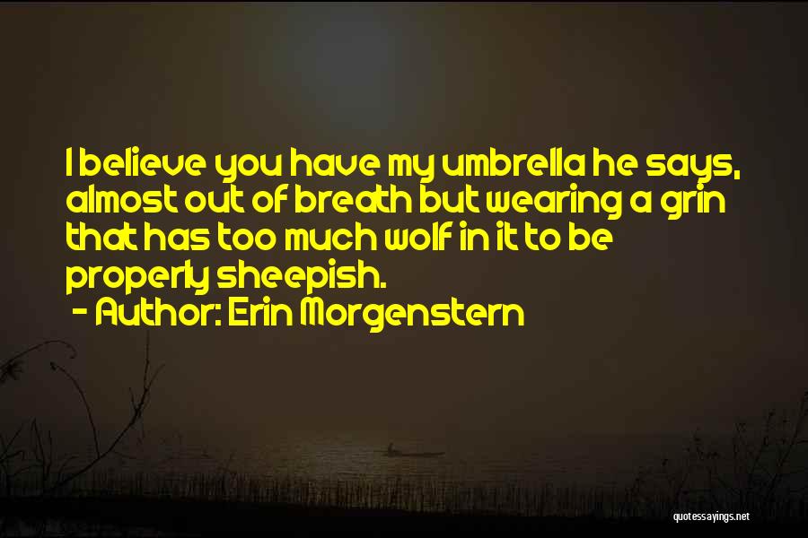 A Wolf Quotes By Erin Morgenstern