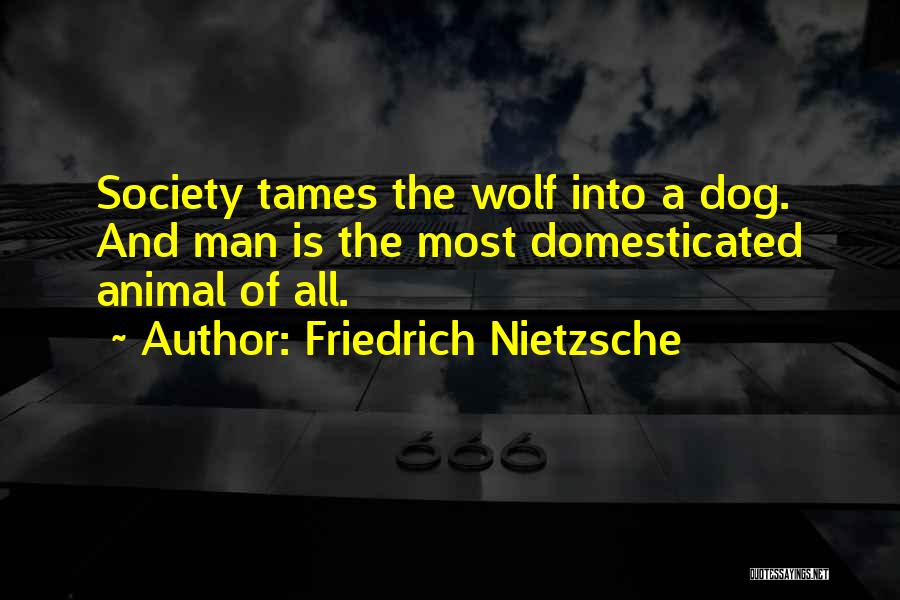 A Wolf Quotes By Friedrich Nietzsche