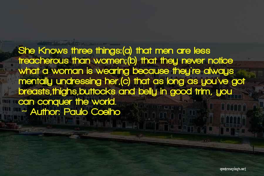 A Woman Always Knows Quotes By Paulo Coelho