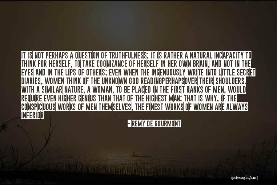 A Woman Of God Quotes By Remy De Gourmont