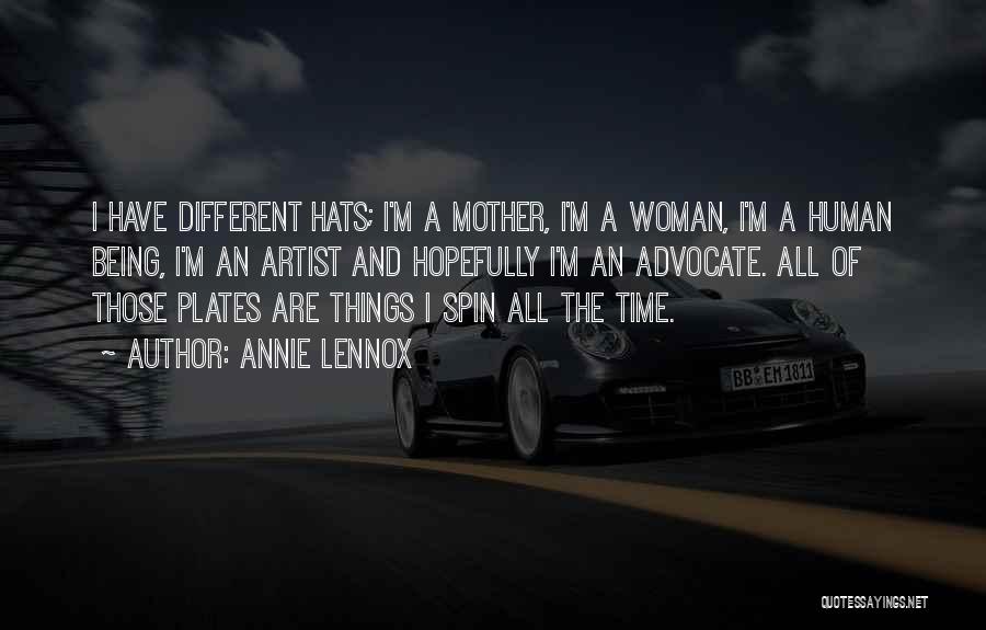 A Woman Of Many Hats Quotes By Annie Lennox