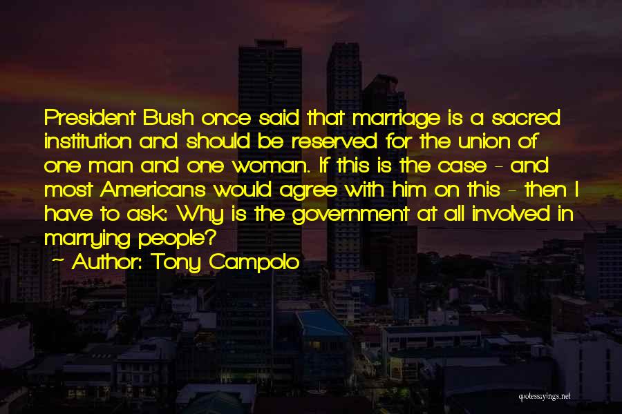 A Woman President Quotes By Tony Campolo