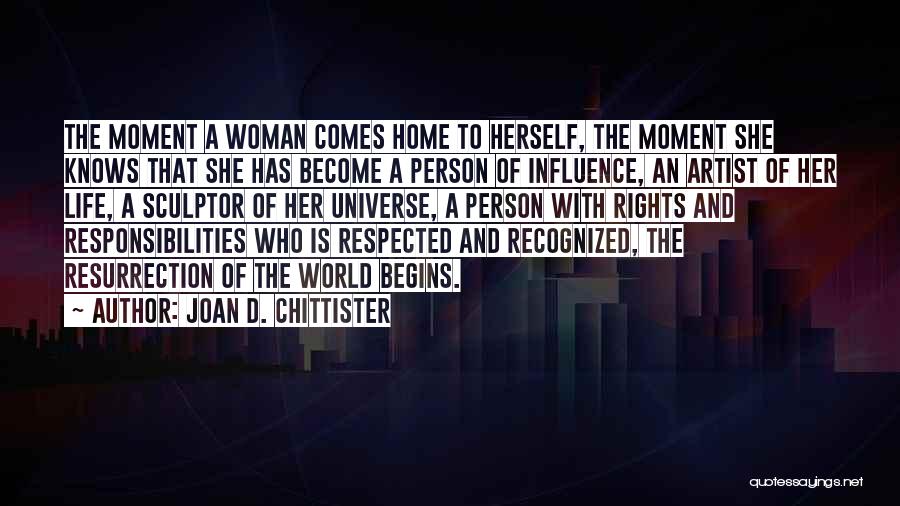 A Woman Who Knows What She Wants In Life Quotes By Joan D. Chittister