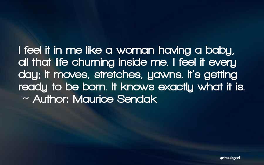 A Woman Who Knows What She Wants In Life Quotes By Maurice Sendak