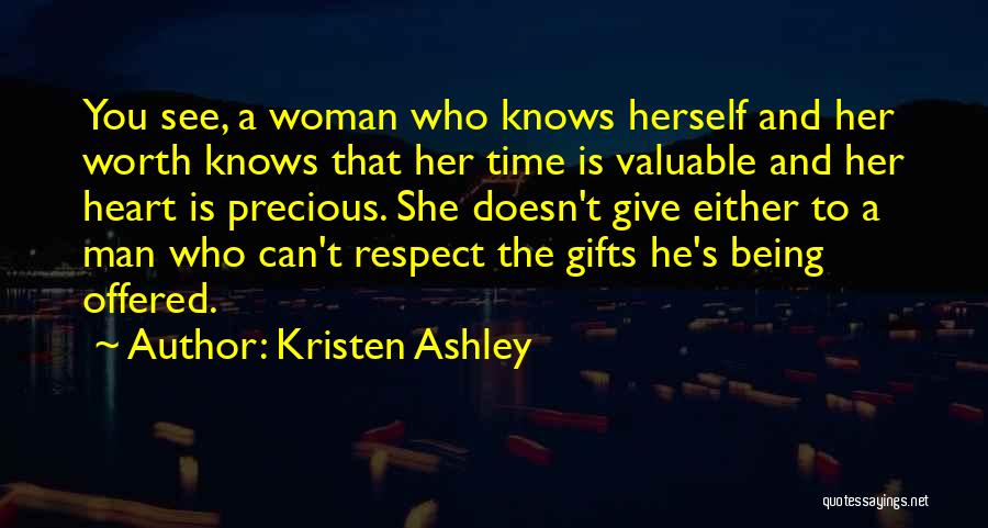 A Woman Worth Quotes By Kristen Ashley