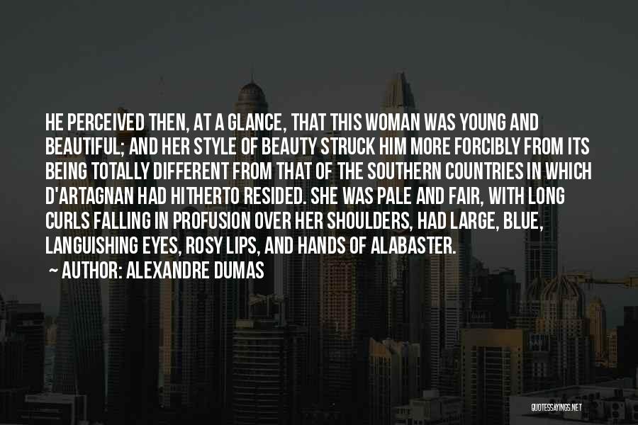 A Woman's Beautiful Eyes Quotes By Alexandre Dumas