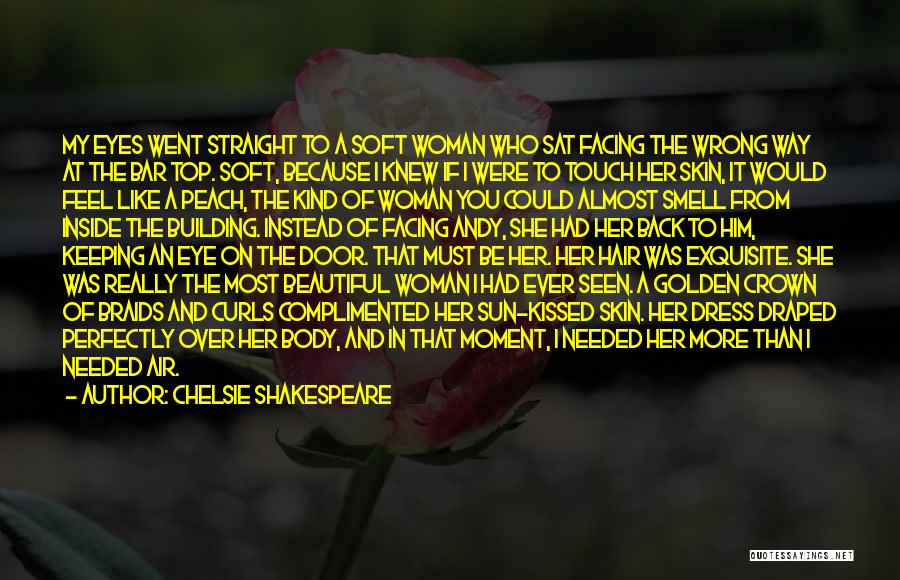 A Woman's Beautiful Eyes Quotes By Chelsie Shakespeare