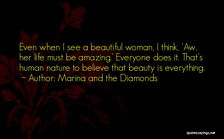 A Woman's Beauty Quotes By Marina And The Diamonds