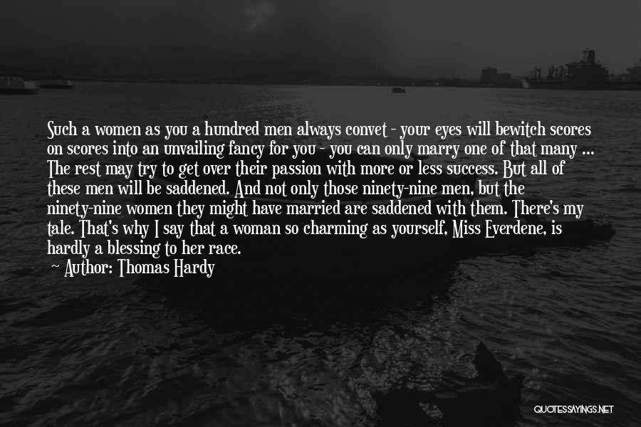 A Woman's Eyes Quotes By Thomas Hardy