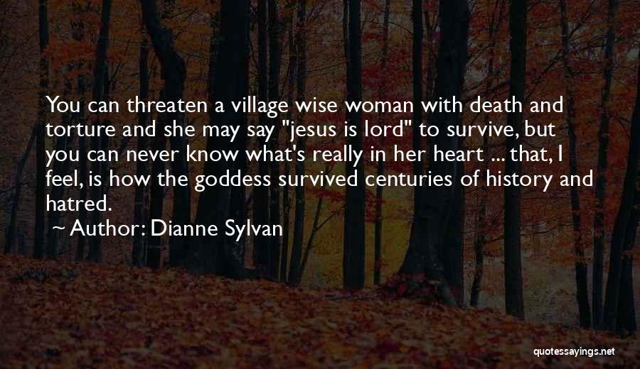 A Woman's Heart Is Quotes By Dianne Sylvan