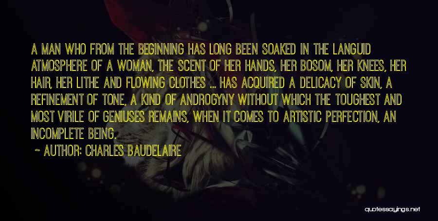 A Woman's Scent Quotes By Charles Baudelaire