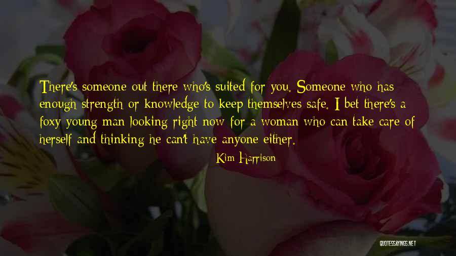 A Woman's Strength Quotes By Kim Harrison