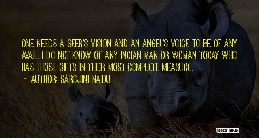 A Woman's Voice Quotes By Sarojini Naidu