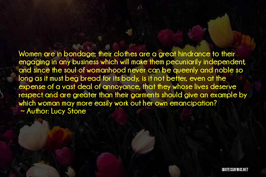 A Woman's Work Is Never Done Quotes By Lucy Stone