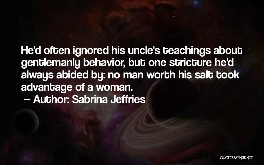 A Woman's Worth Quotes By Sabrina Jeffries