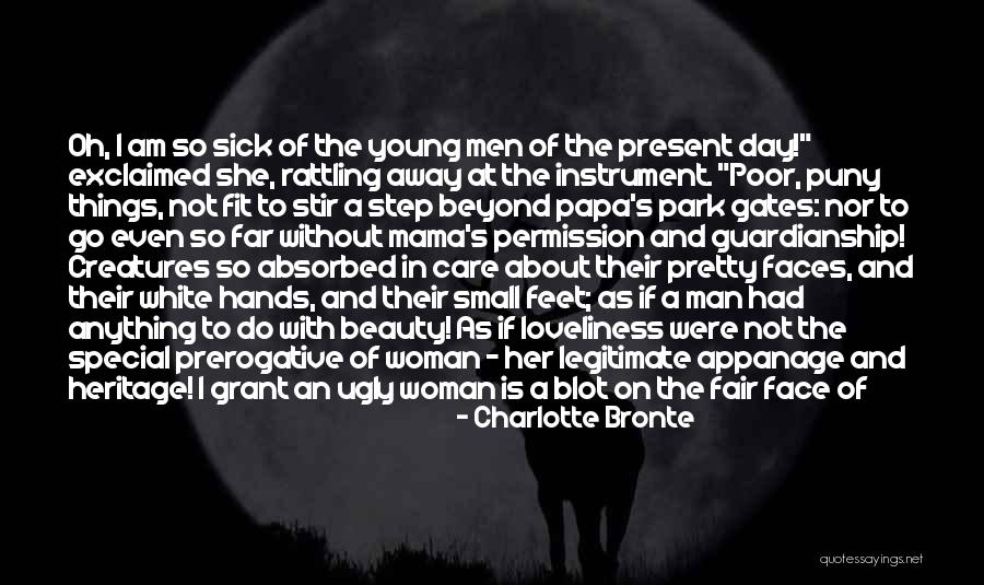 A Woman's Worth To A Man Quotes By Charlotte Bronte