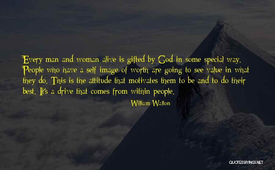 A Woman's Worth To A Man Quotes By William Walton