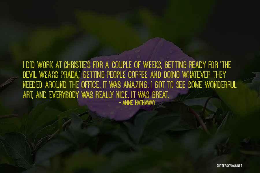 A Wonderful Couple Quotes By Anne Hathaway A Wonderful Couple Quotes By Anne Hathaway