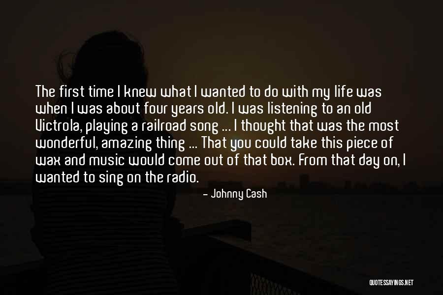 A Wonderful Day Quotes By Johnny Cash