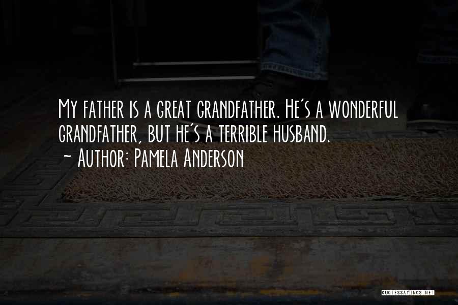 A Wonderful Husband And Father Quotes By Pamela Anderson