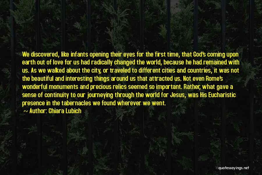 A Wonderful Love Quotes By Chiara Lubich