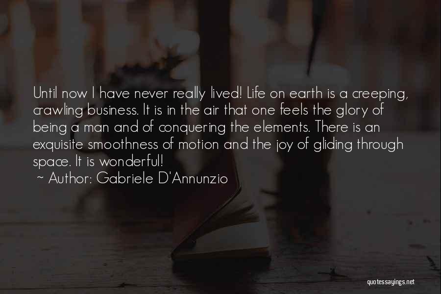 A Wonderful Man Quotes By Gabriele D'Annunzio