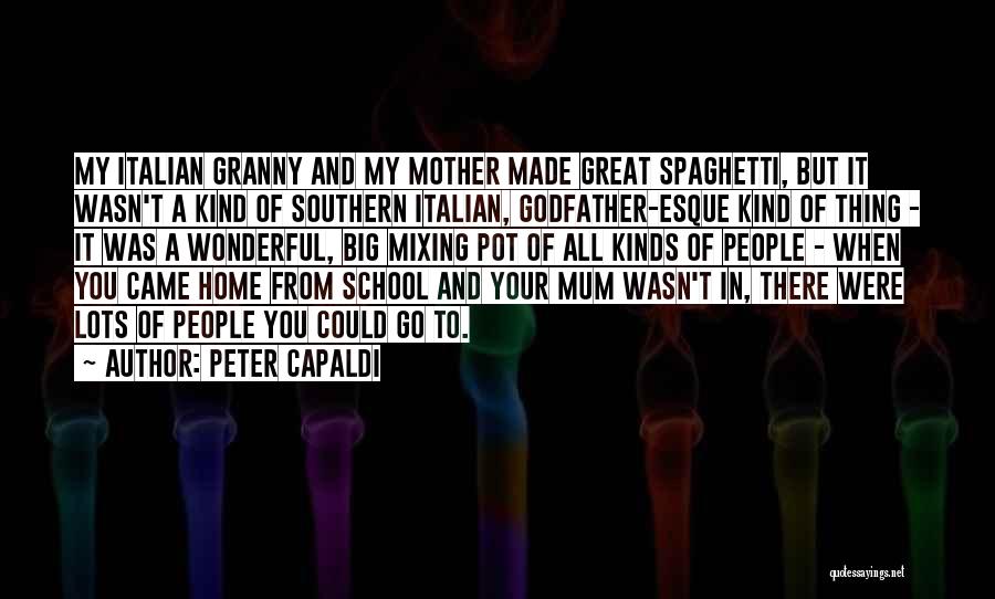 A Wonderful Mother Quotes By Peter Capaldi