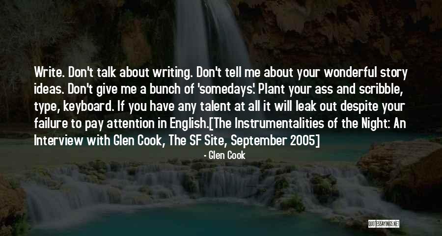 A Wonderful Night Quotes By Glen Cook A Wonderful Night Quotes By Glen Cook