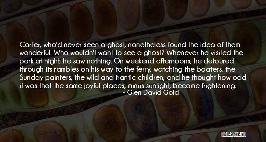 A Wonderful Night Quotes By Glen David Gold A Wonderful Night Quotes By Glen David Gold