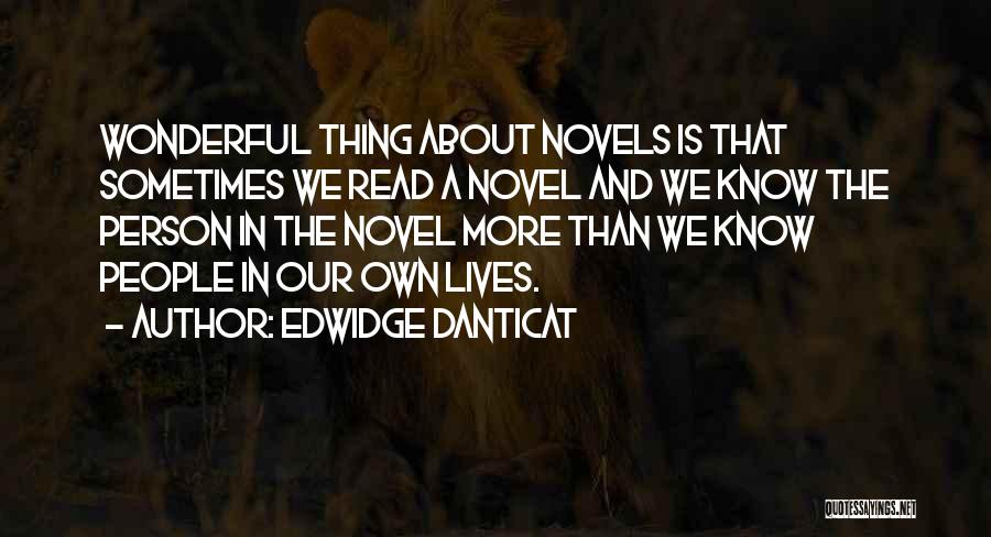 A Wonderful Person Quotes By Edwidge Danticat