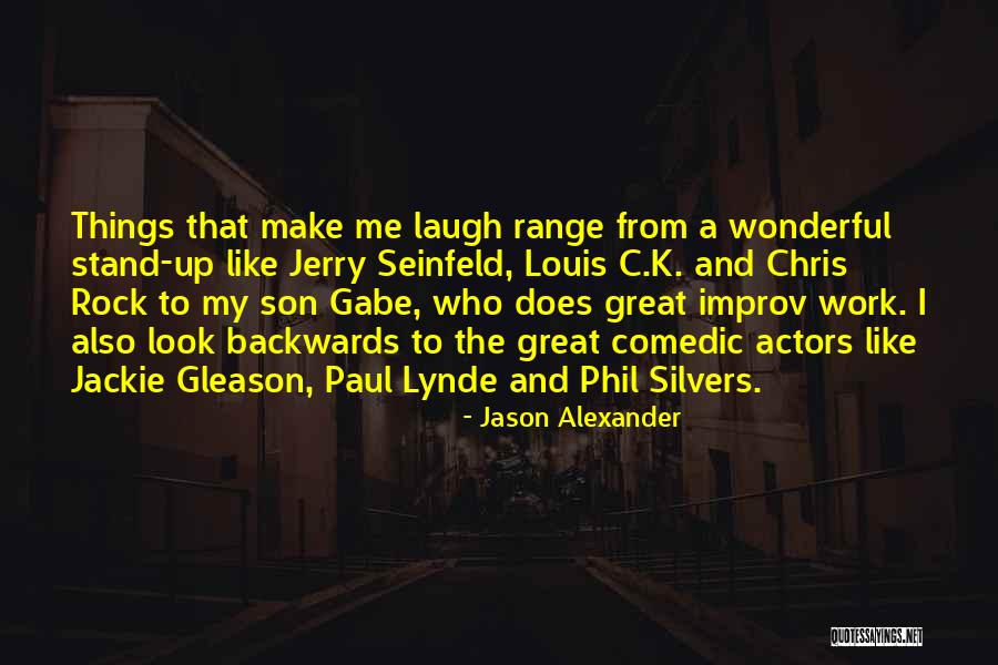 A Wonderful Son Quotes By Jason Alexander A Wonderful Son Quotes By Jason Alexander