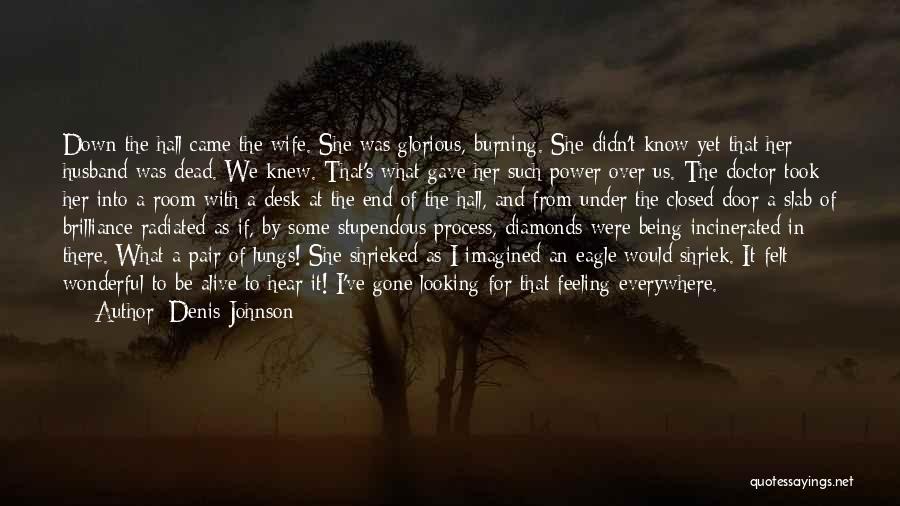 A Wonderful Wife Quotes By Denis Johnson