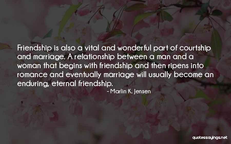 A Wonderful Woman Quotes By Marlin K. Jensen