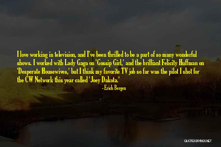 A Wonderful Year Quotes By Erich Bergen A Wonderful Year Quotes By Erich Bergen