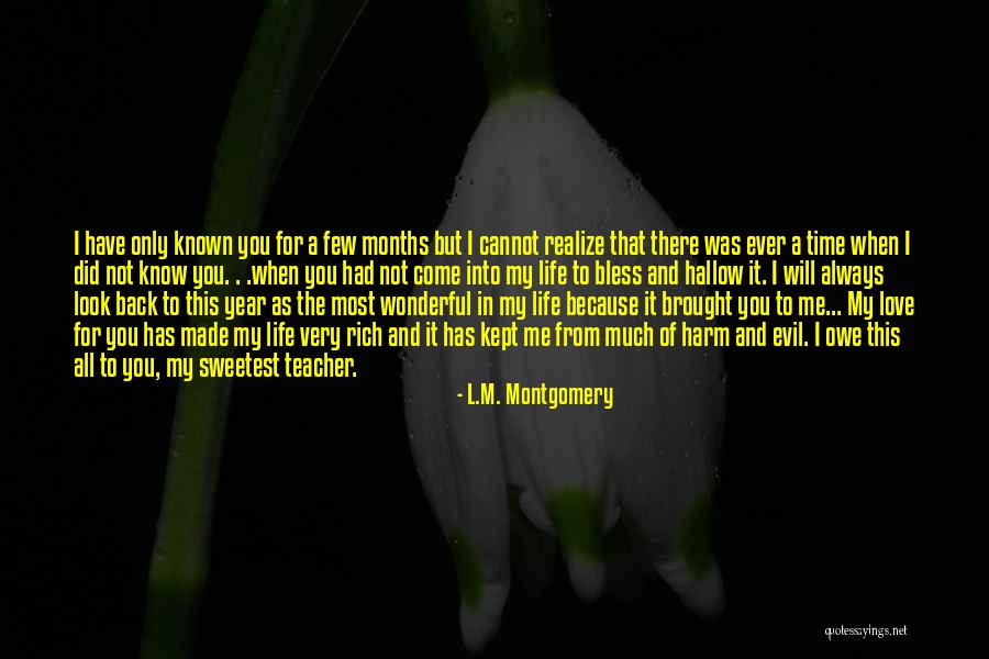A Wonderful Year Quotes By L.M. Montgomery A Wonderful Year Quotes By L.M. Montgomery