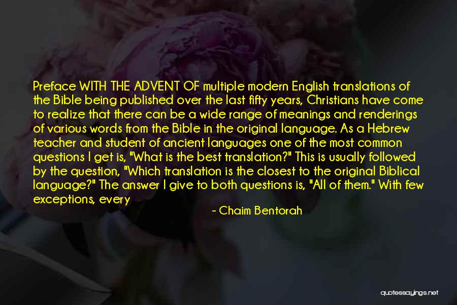 A Word Of Prayer Quotes By Chaim Bentorah A Word Of Prayer Quotes By Chaim Bentorah