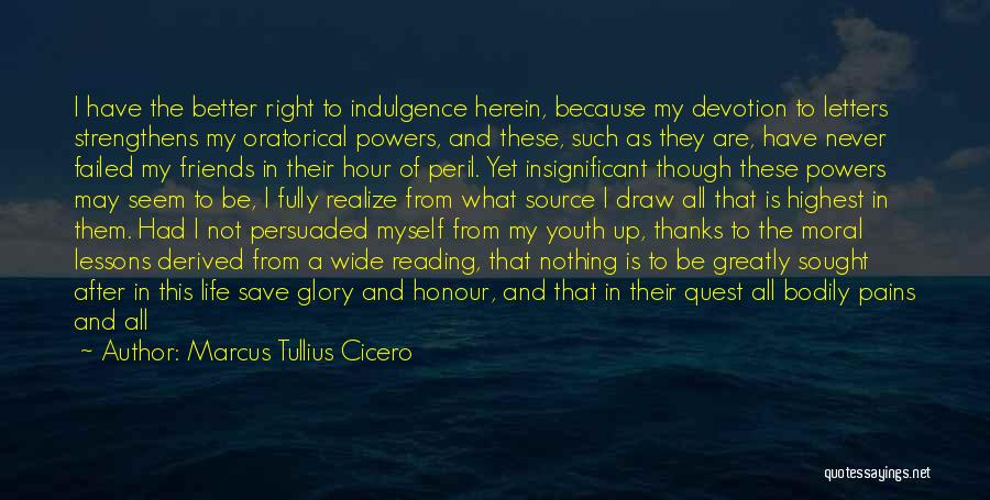 A Word Of Thanks Quotes By Marcus Tullius Cicero