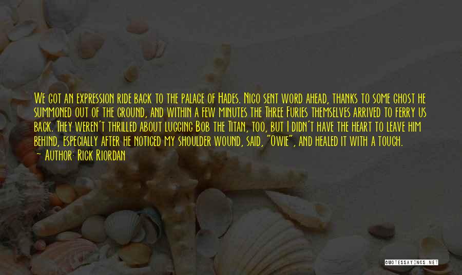 A Word Of Thanks Quotes By Rick Riordan
