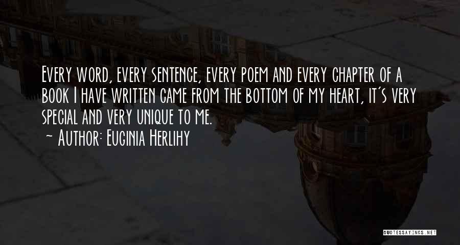 A Word Of Wisdom Quotes By Euginia Herlihy