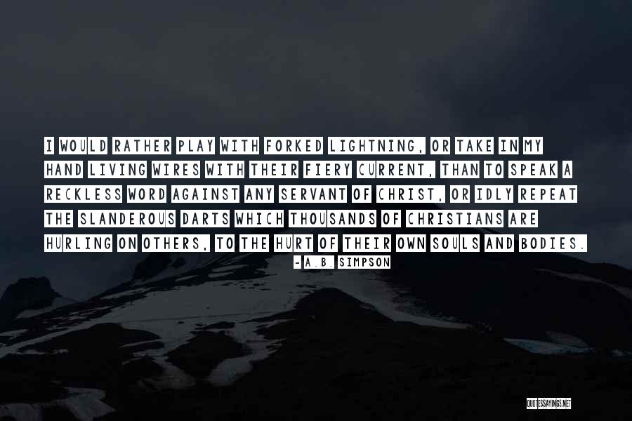 A Word Quotes By A.B. Simpson A Word Quotes By A.B. Simpson