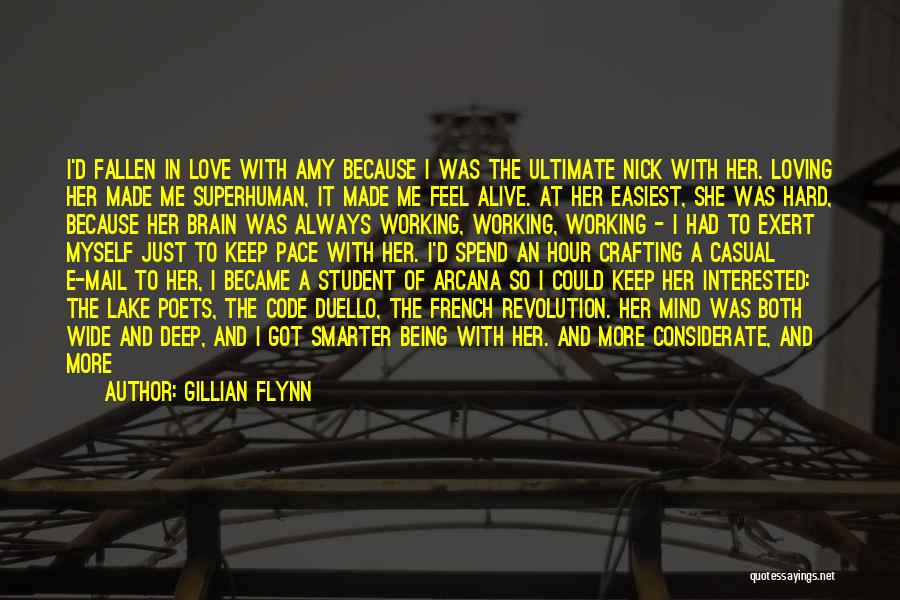 A Working Student Quotes By Gillian Flynn