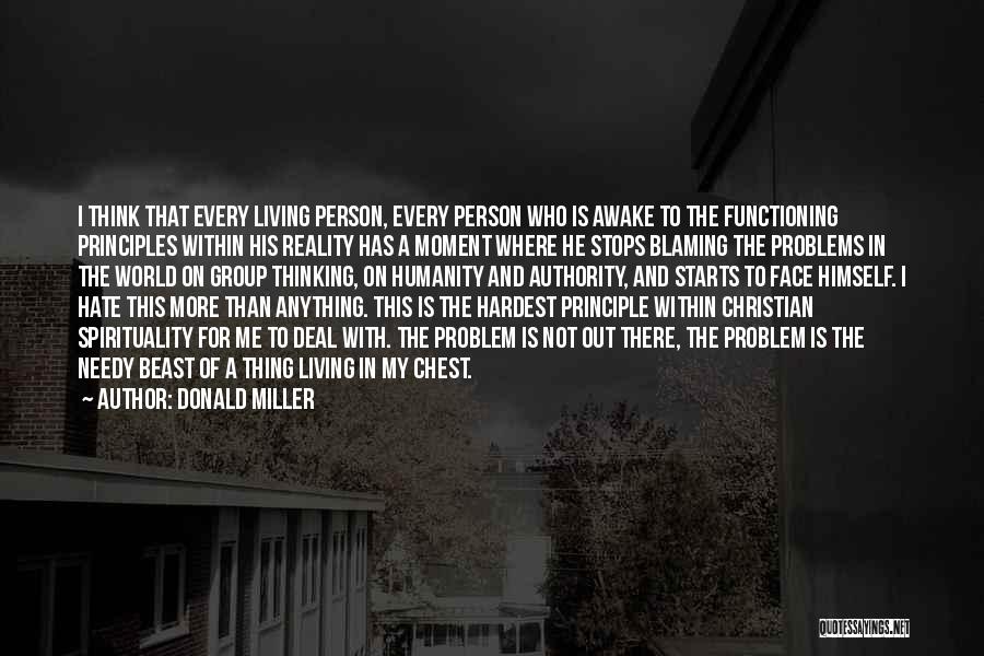 A World Of Hate Quotes By Donald Miller